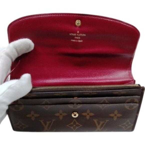 033243BN (L3) Louis Vuitton Wallet Long Brown Monogram - Picture 5 of 10